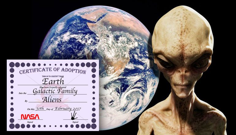 NASA Puts Earth Up For Adoption, Will Aliens Respond?